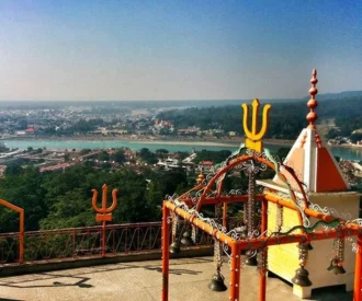 Excursion to the historic Bhootnath Temple in Rishikesh.