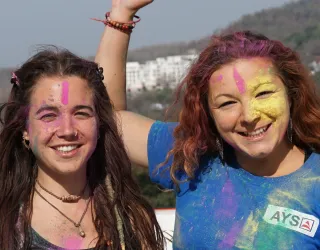 The spiritual essence of practicing yoga in the holy city of Rishikesh.