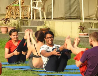 Developing the confidence and skills to become an inspiring yoga teacher.