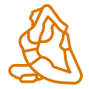 Icon representing a flexible learning schedule.